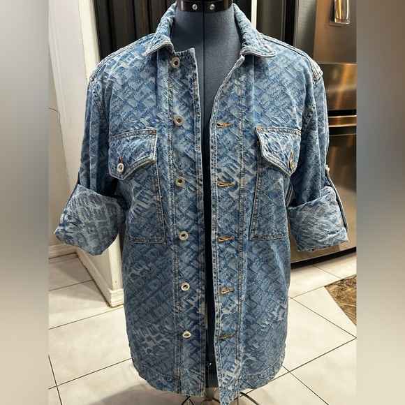 Diesel Jackets & Blazers - Diesel Women’s logo Jeans Jacket Size S